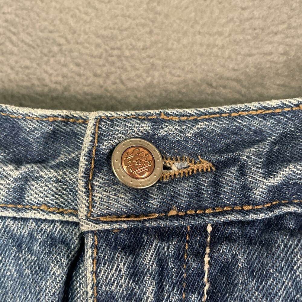 Gloria Vanderbilt Jeans Blue Women’s Size 12 Regular High Rise Tapered Vintage - Picture 8 of 14